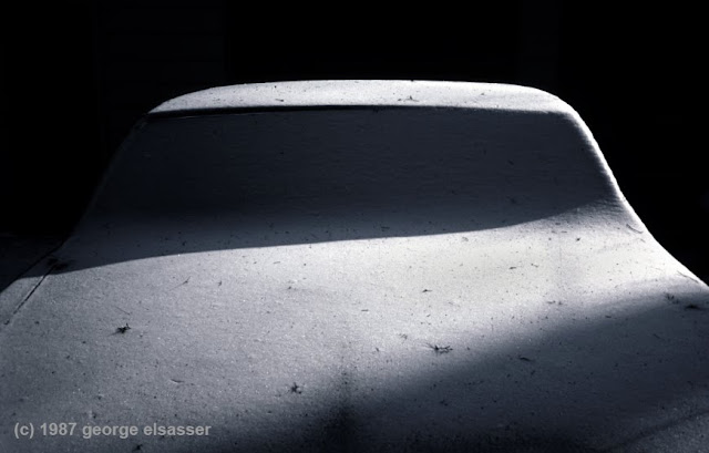 "image of a snow covered car", (c) george elsasser