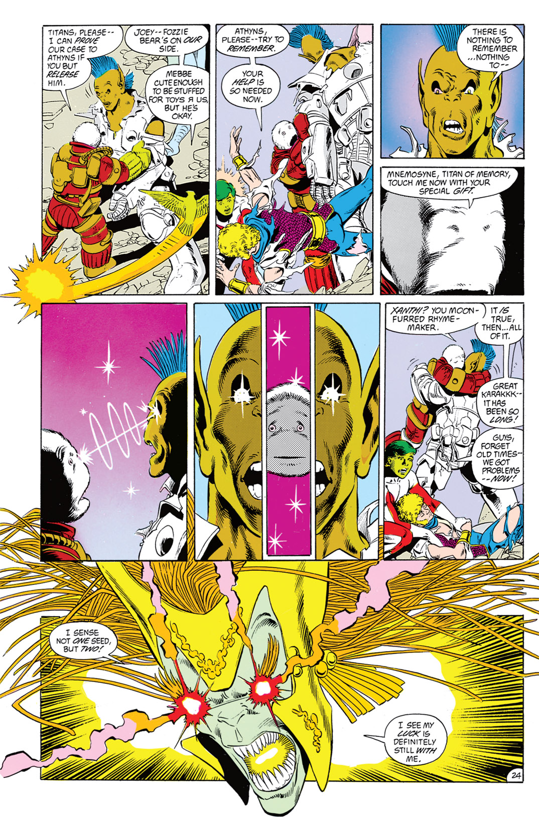 Read online The New Titans (1988) comic -  Issue #53 - 25
