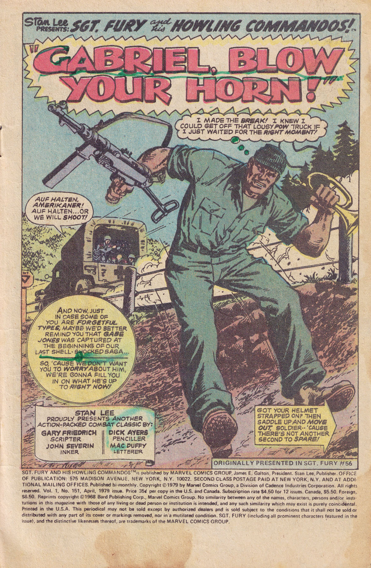 Read online Sgt. Fury comic -  Issue #151 - 3