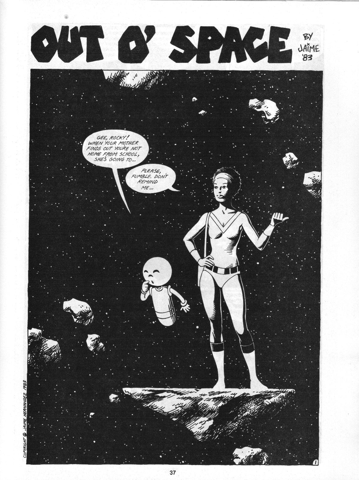 Read online Love and Rockets (1982) comic -  Issue #4 - 39