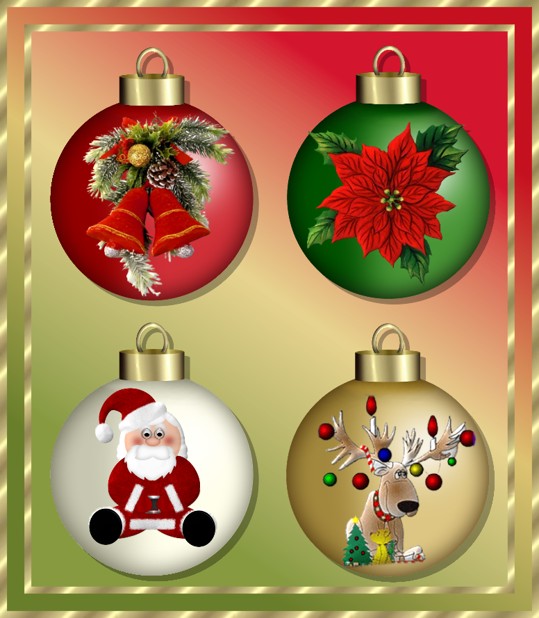 Creative Elegance Designs Christmas Ornaments
