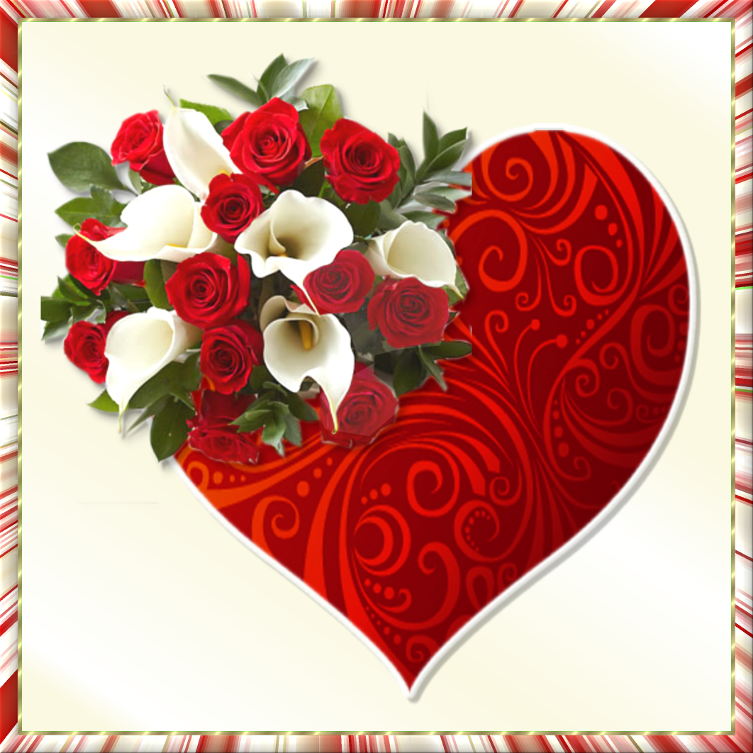 Creative Elegance Designs Heart And Flowers For You