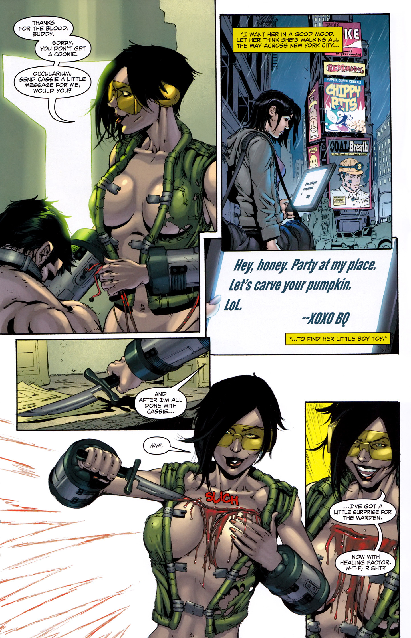 Read online Hack/Slash (2011) comic -  Issue #11 - 8