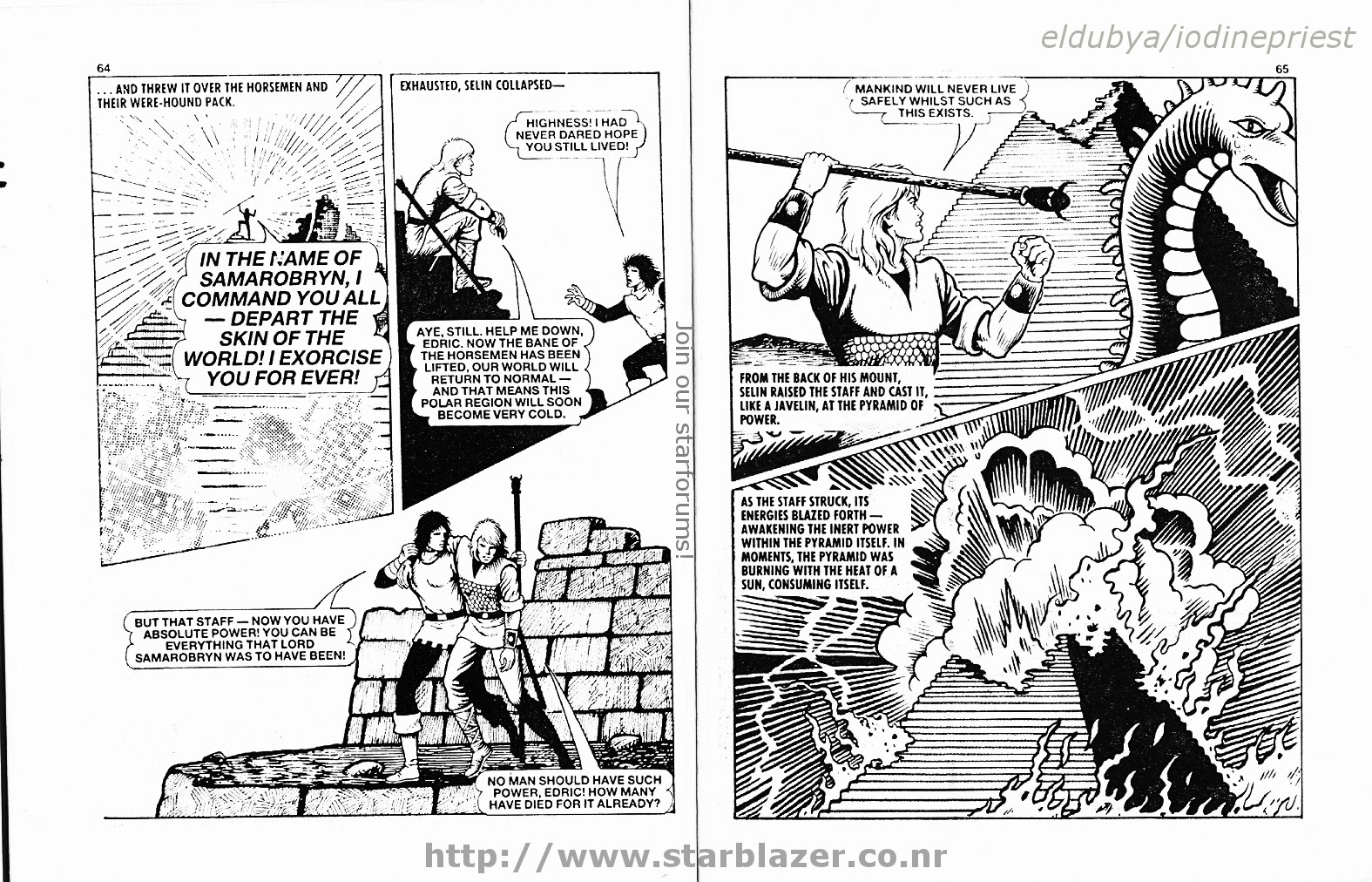 Read online Starblazer comic -  Issue #230 - 34
