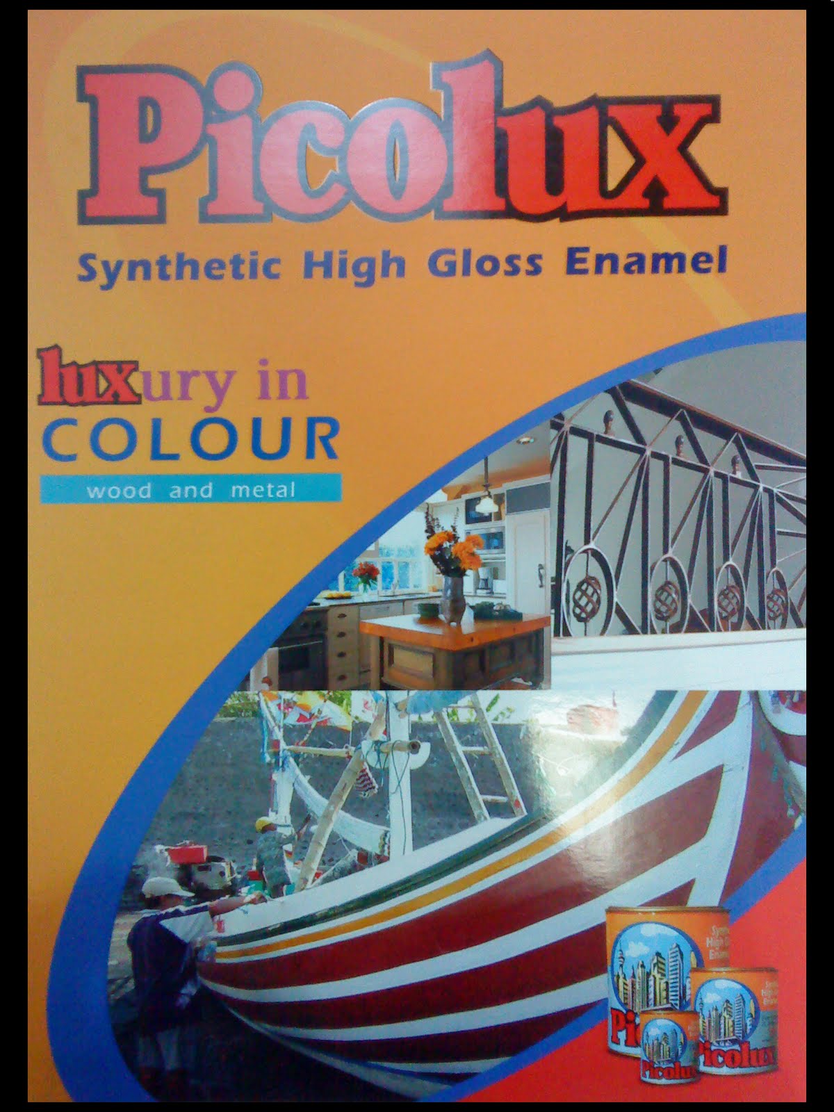 Toko Cat Nuansa Warna Cat Perahu PICOLUX