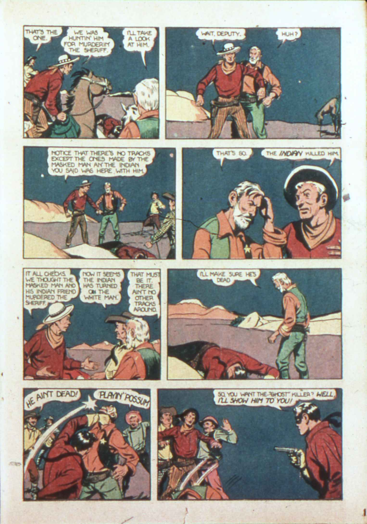 Read online The Lone Ranger (1948) comic -  Issue #1 - 14