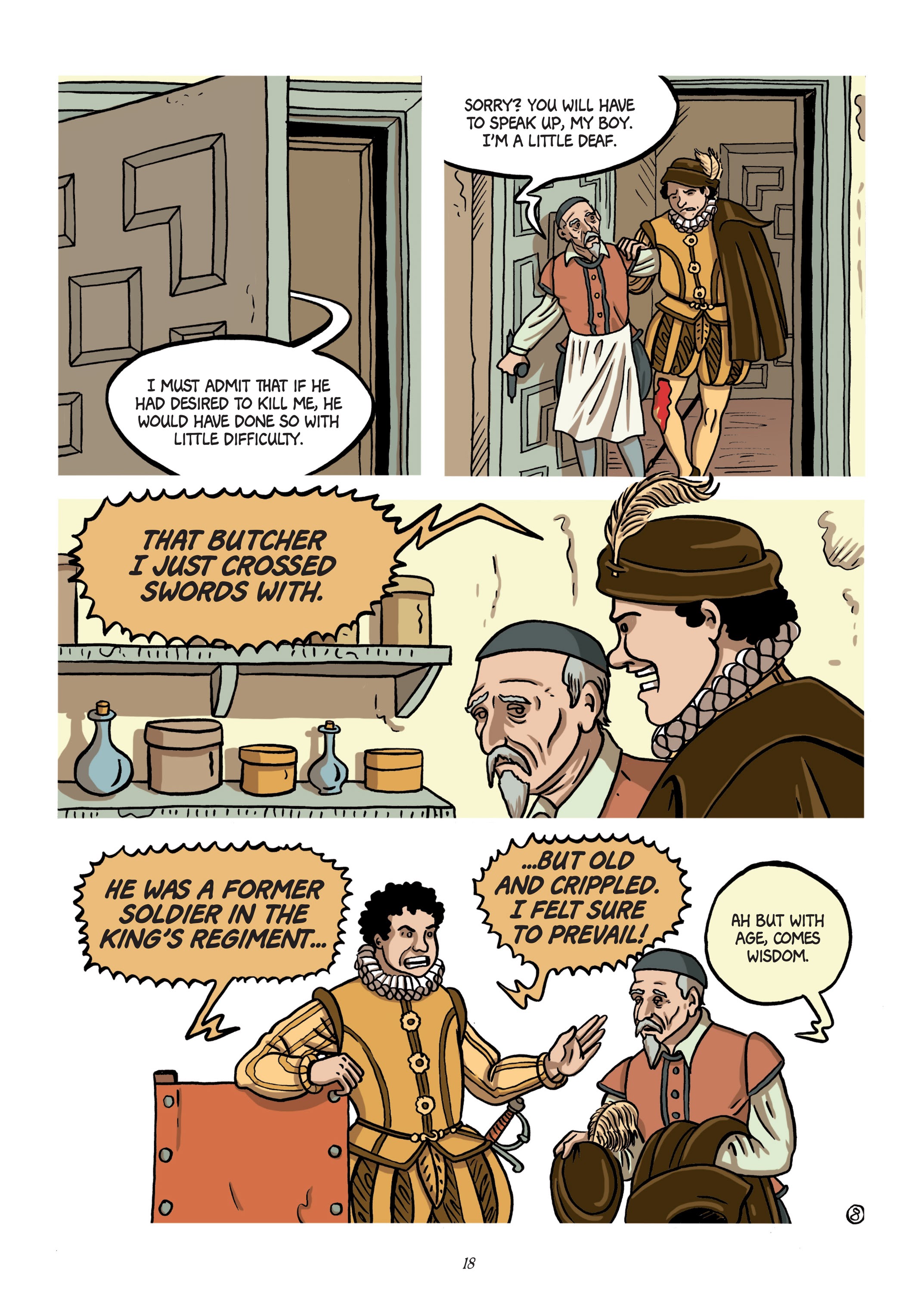 Read online Cervantes comic -  Issue # TPB 1 - 17