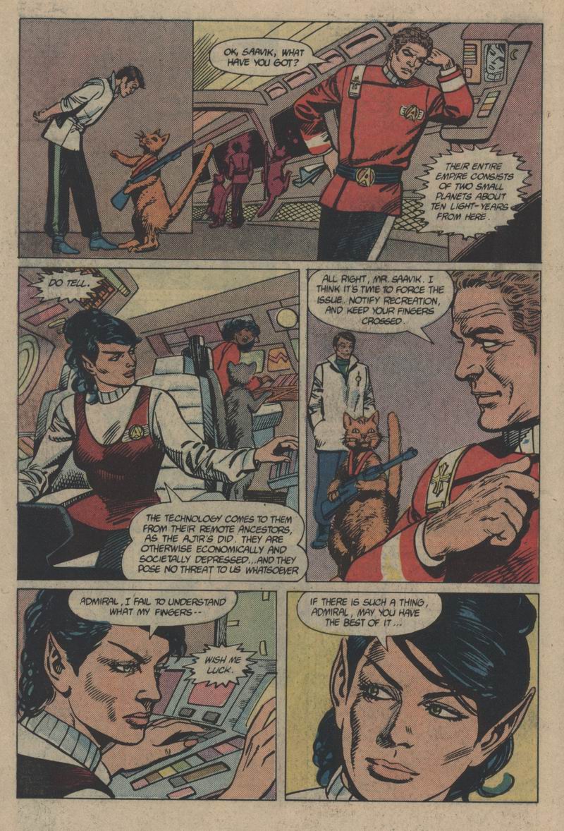 Read online Star Trek (1984) comic -  Issue #25 - 13