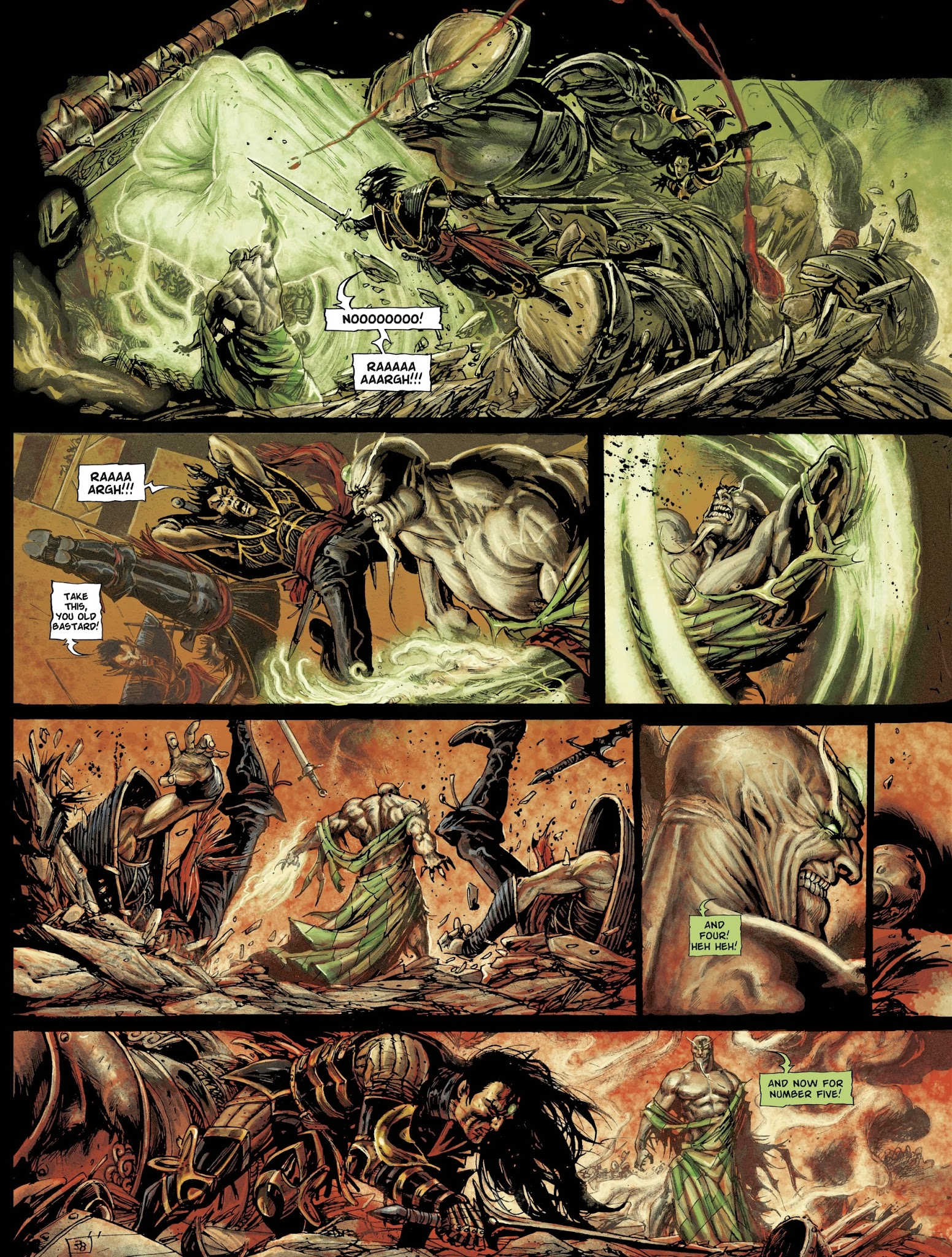 Read online The Black Moon Chronicles comic -  Issue #13 - 40