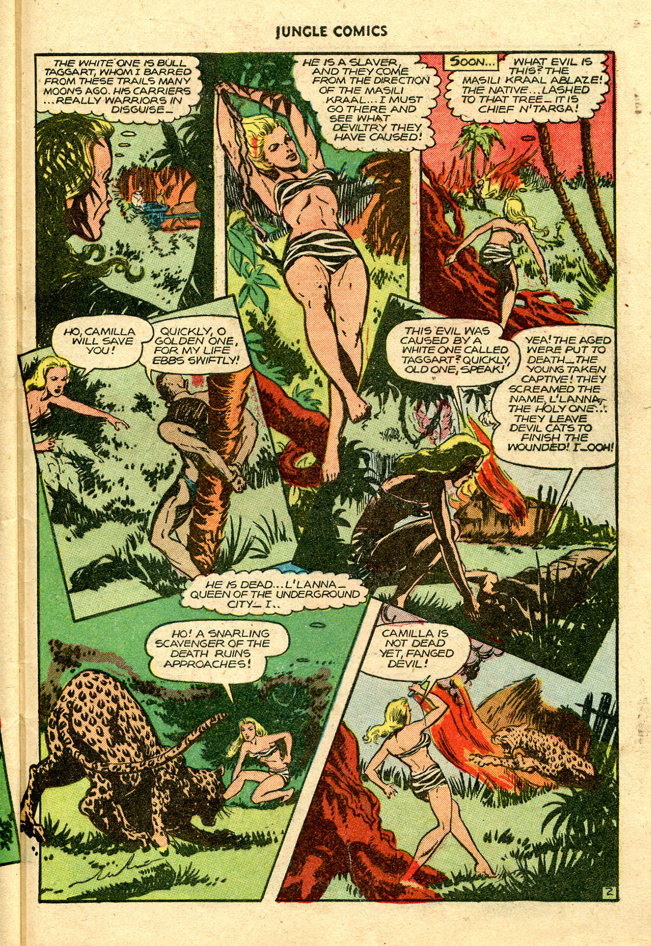Read online Jungle Comics comic -  Issue #86 - 44