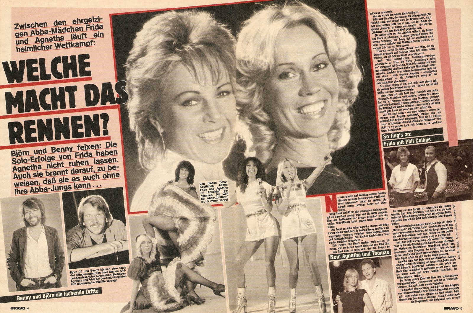 ABBA The Articles: Bravo, 1983: A secret competition is going on ...
