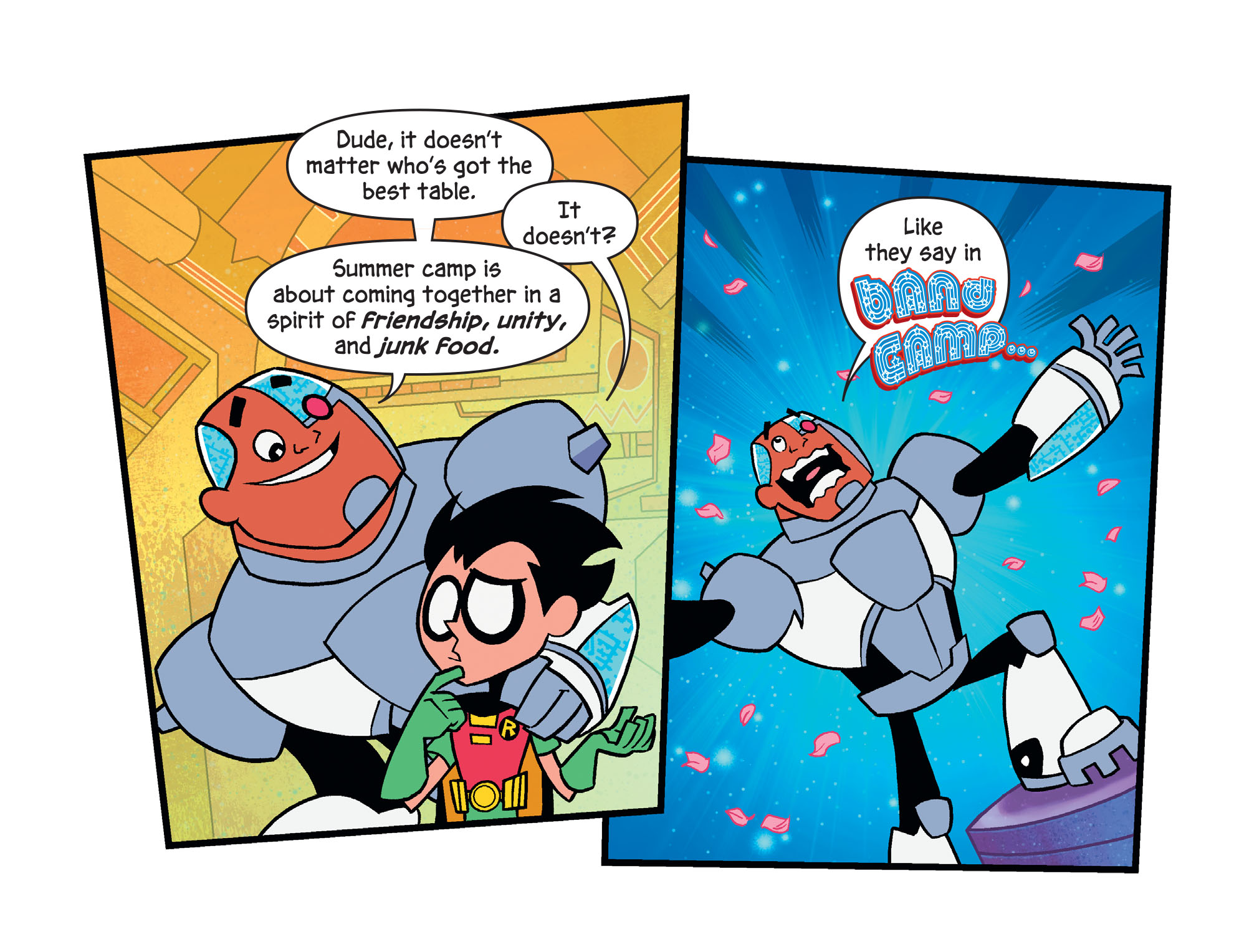 Read online Teen Titans Go! To Camp comic -  Issue #7 - 17