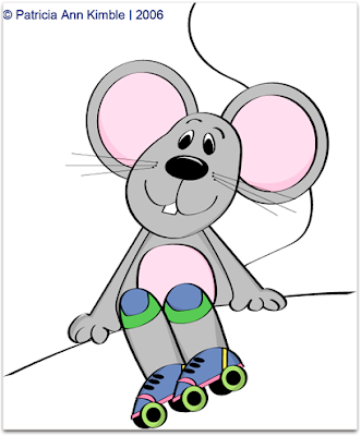 Mouse on Roller Skates