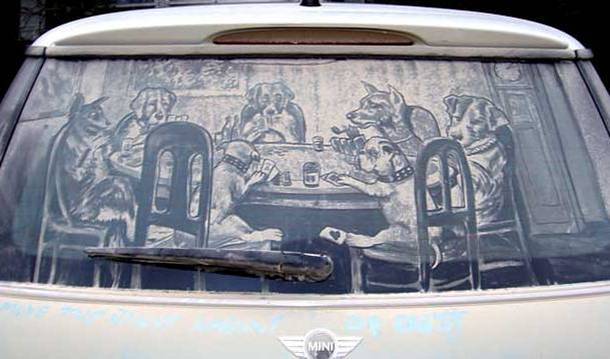 Dirty Car Art - AWESOME!!