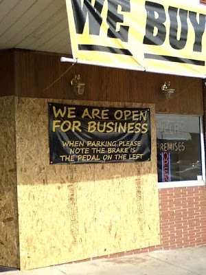 Open for business...