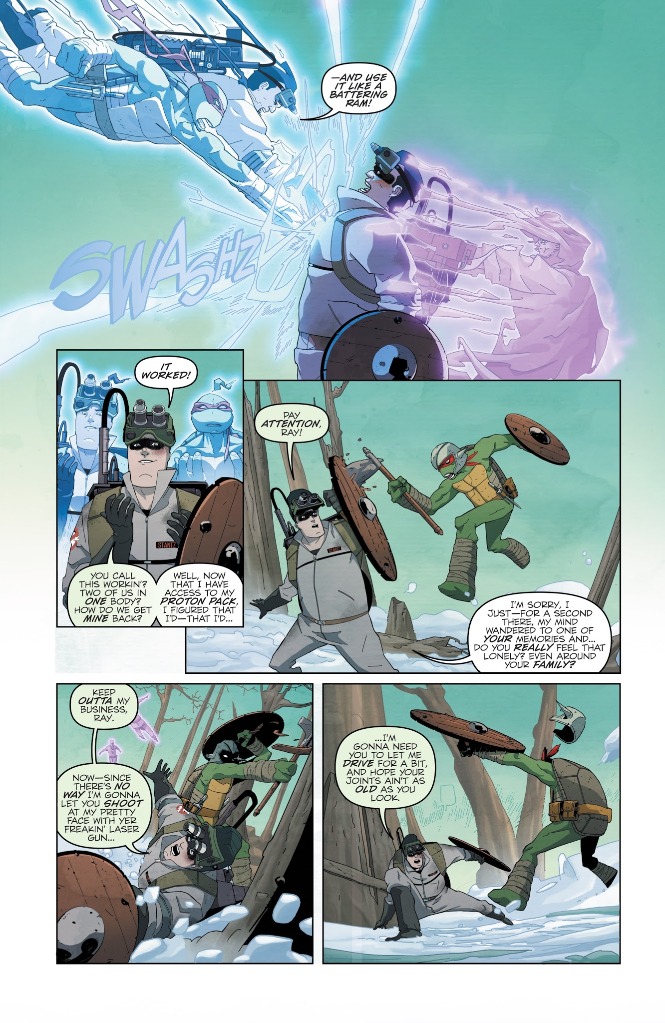 Read online Teenage Mutant Ninja Turtles/Ghostbusters 2 comic -  Issue #3 - 13