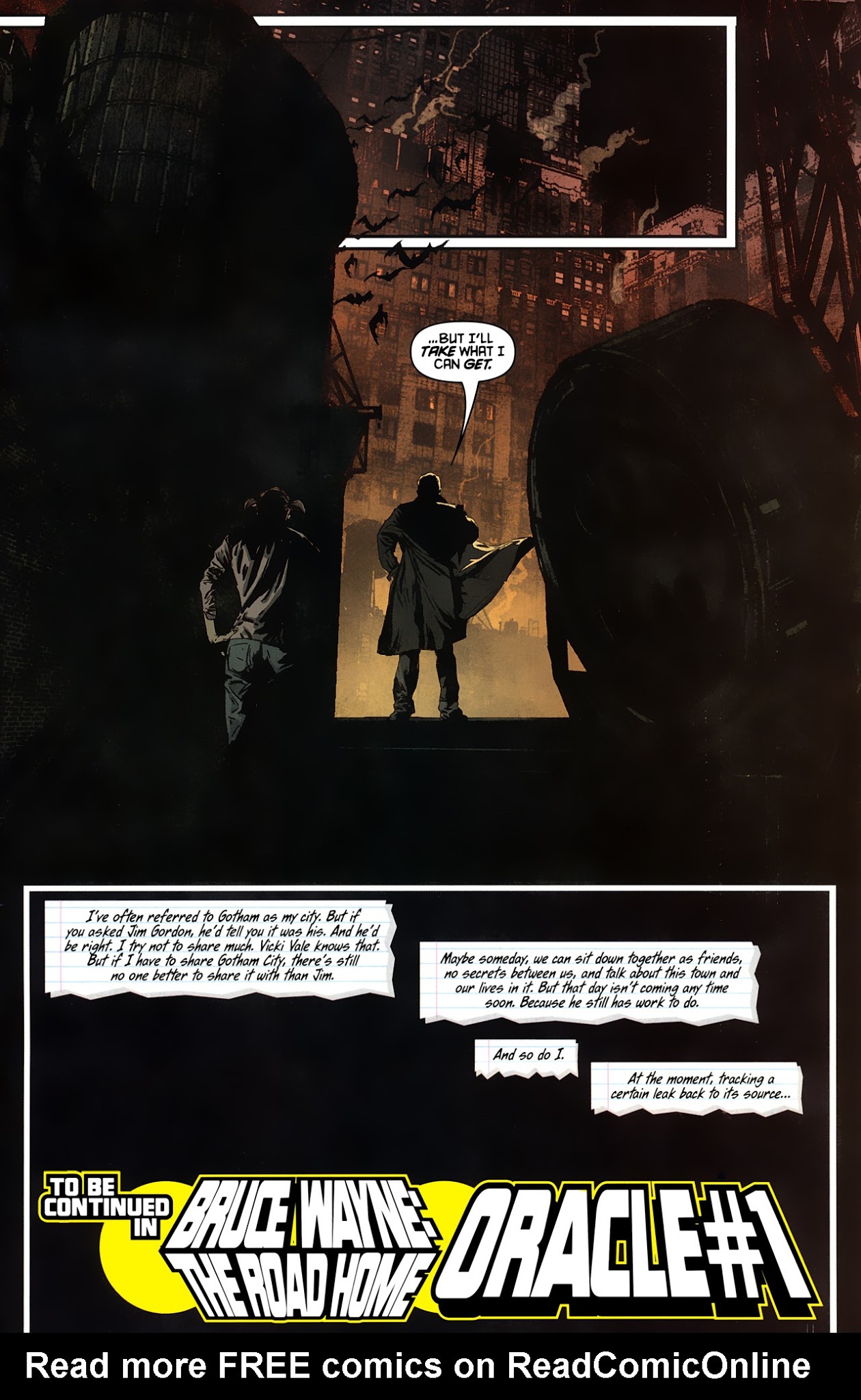 Read online Bruce Wayne: The Road Home comic -  Issue # Issue Commissioner Gordon - 23