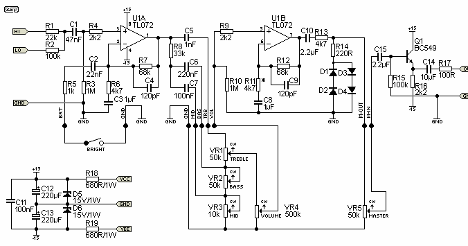 150 Amp Schematics Acoustic Guitar Amp Schematic Guitar Tube Amp