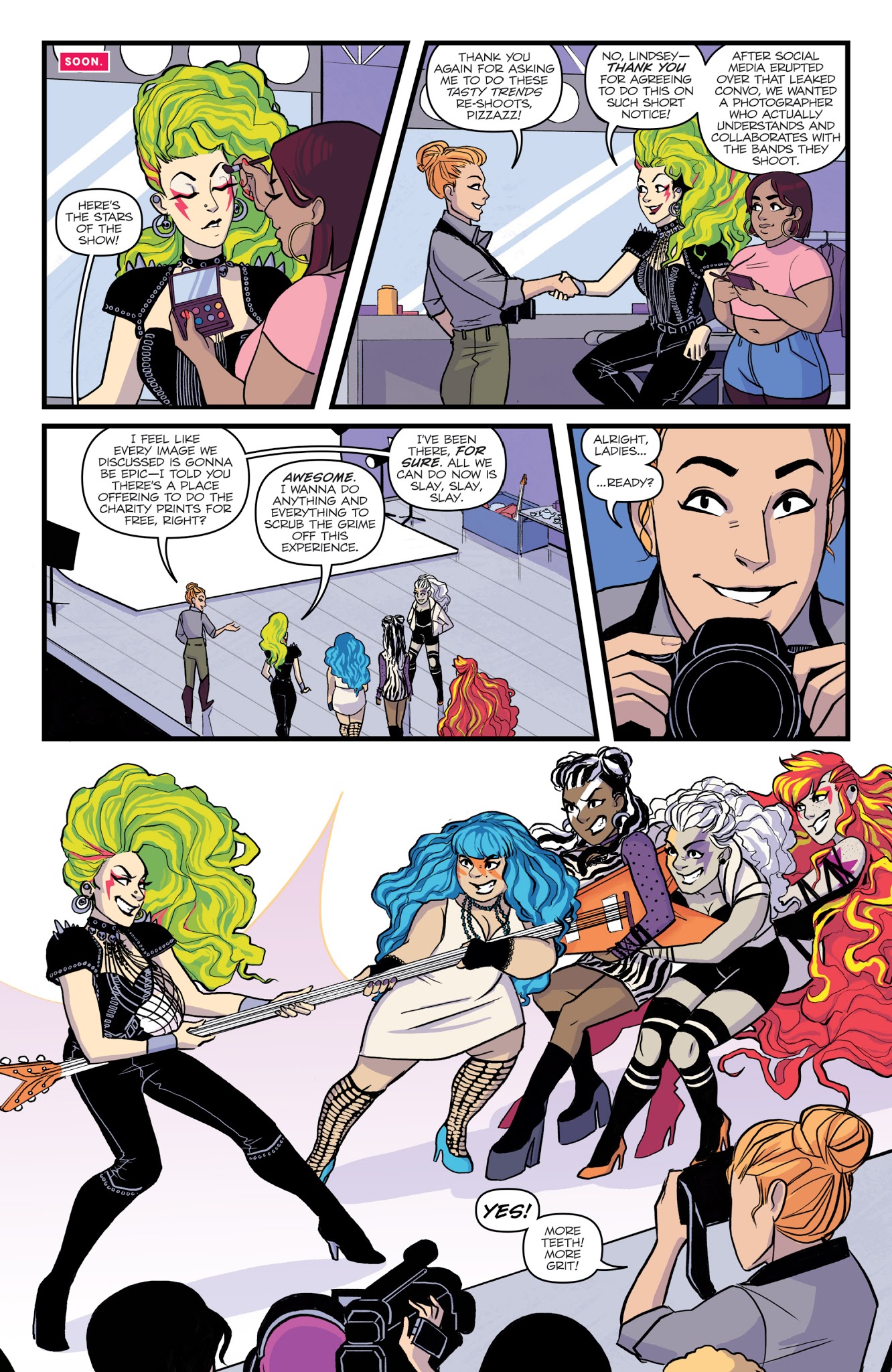 Read online Jem and the Holograms: Dimensions comic -  Issue #4 - 13