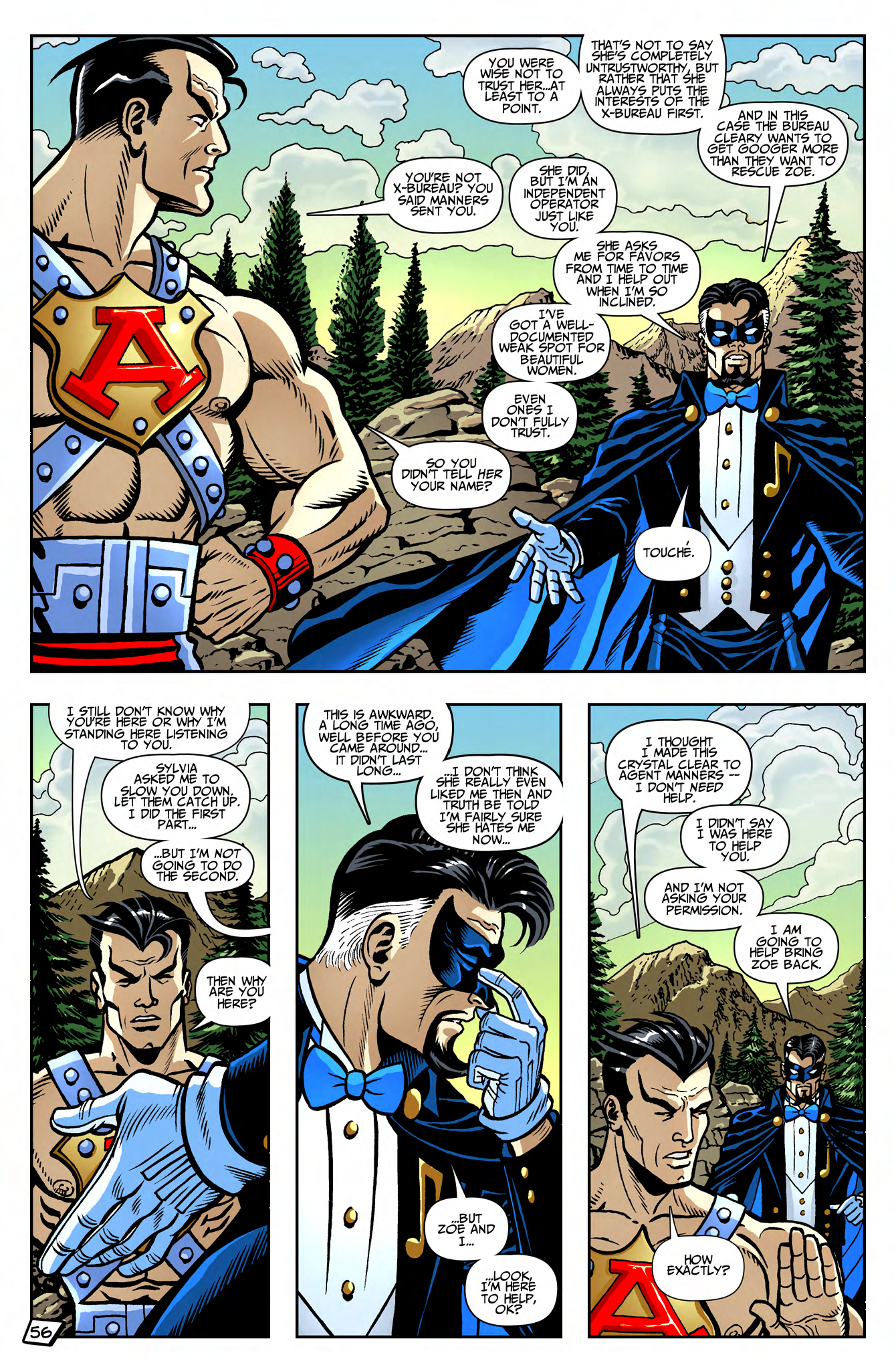 Read online John Aman Amazing Man comic -  Issue #3 - 10