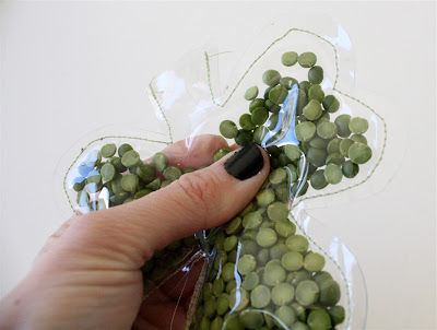 Split Pea Shamrocks crafty sewing tutorial for St Patrick's Day from MADE Everyday with Dana