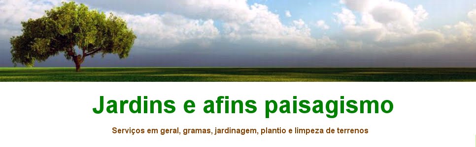 Modelo da loja de paisagismo