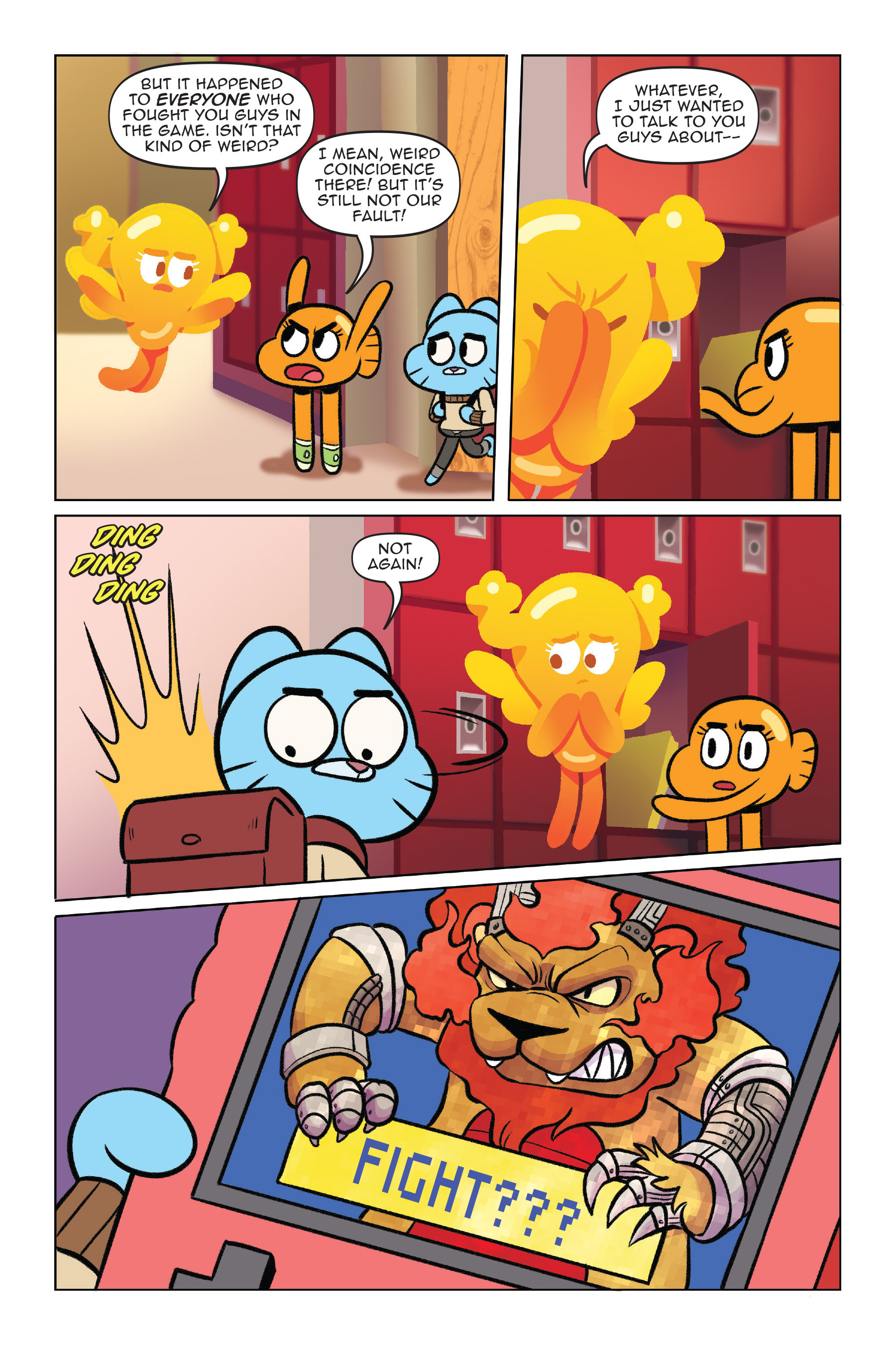 Read online The Amazing World of Gumball: Cheat Code comic -  Issue # Full - 65