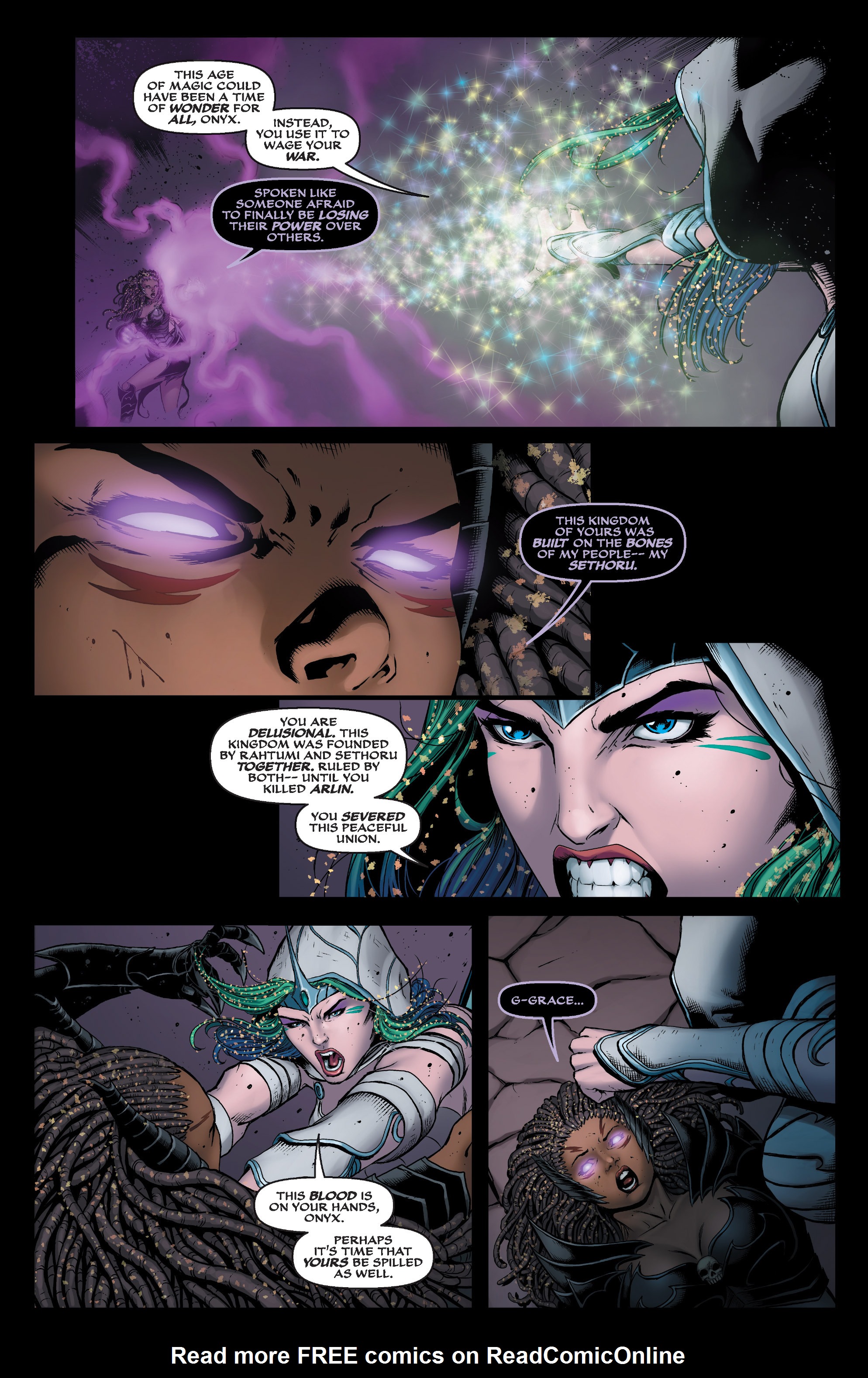 Read online Michael Turner's Soulfire (2011) comic -  Issue #8 - 11