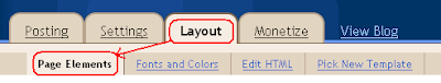 Layout Page Elements