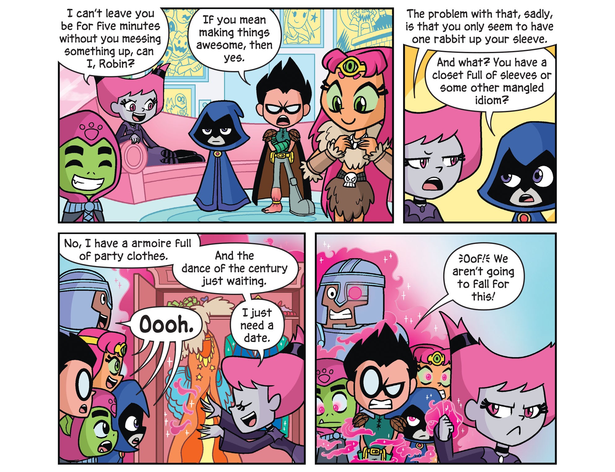 Read online Teen Titans Go! Roll With It! comic -  Issue #9 - 30
