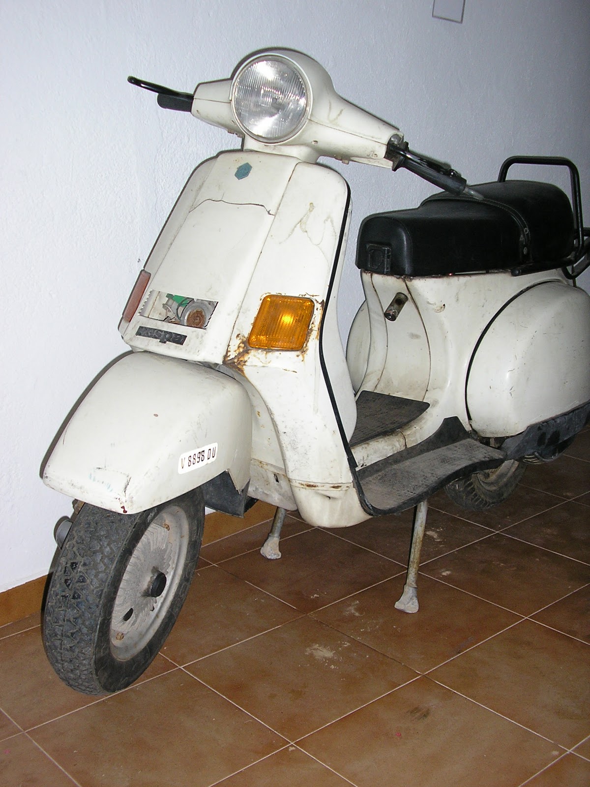 Restauremos una Vespa COSA HOY ES EL DÍA