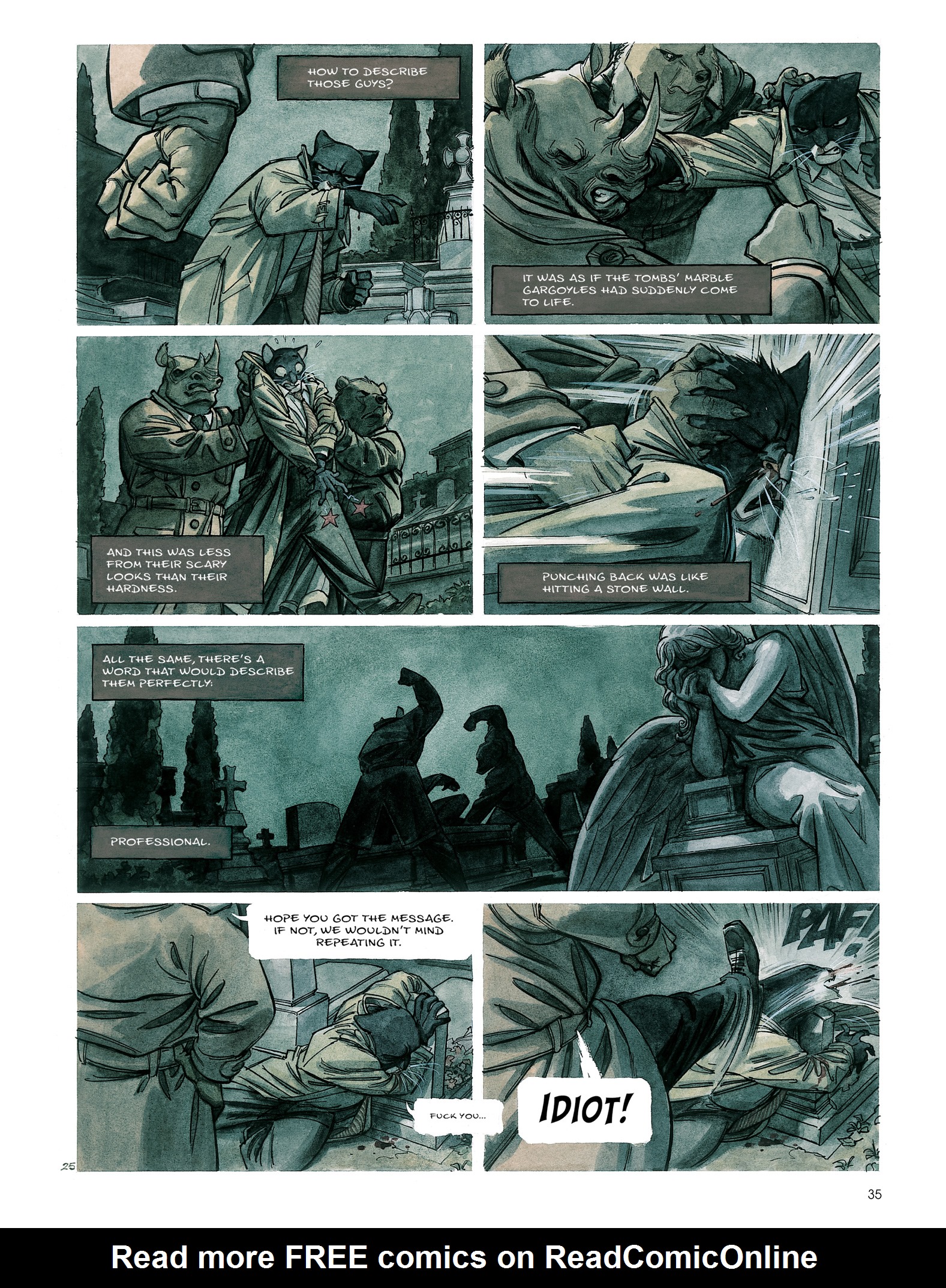 Read online Blacksad: The Collected Stories comic -  Issue # TPB (Part 1) - 37