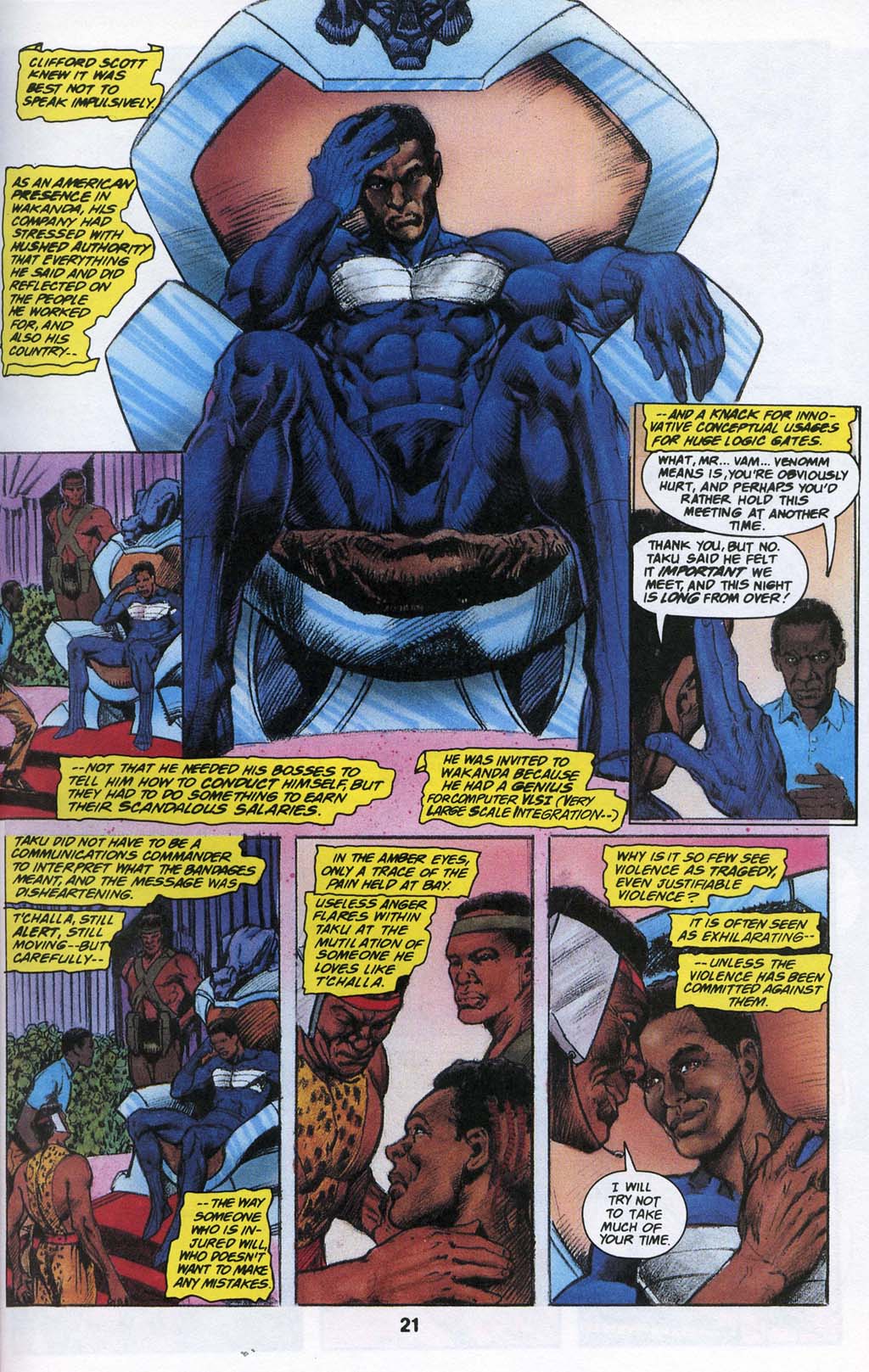 Read online Black Panther: Panther's Prey comic -  Issue #2 - 23