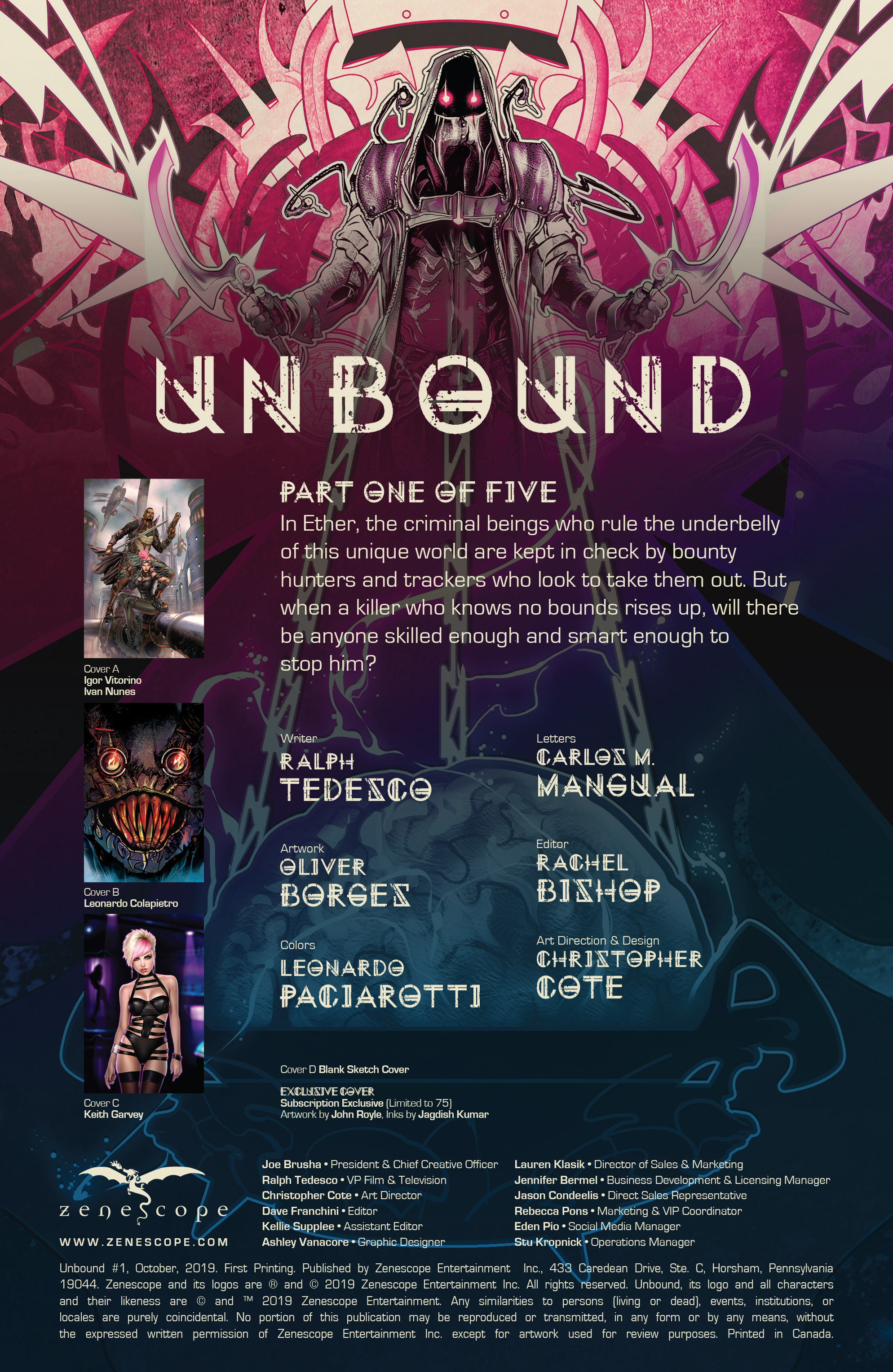 Read online Unbound comic -  Issue #1 - 2