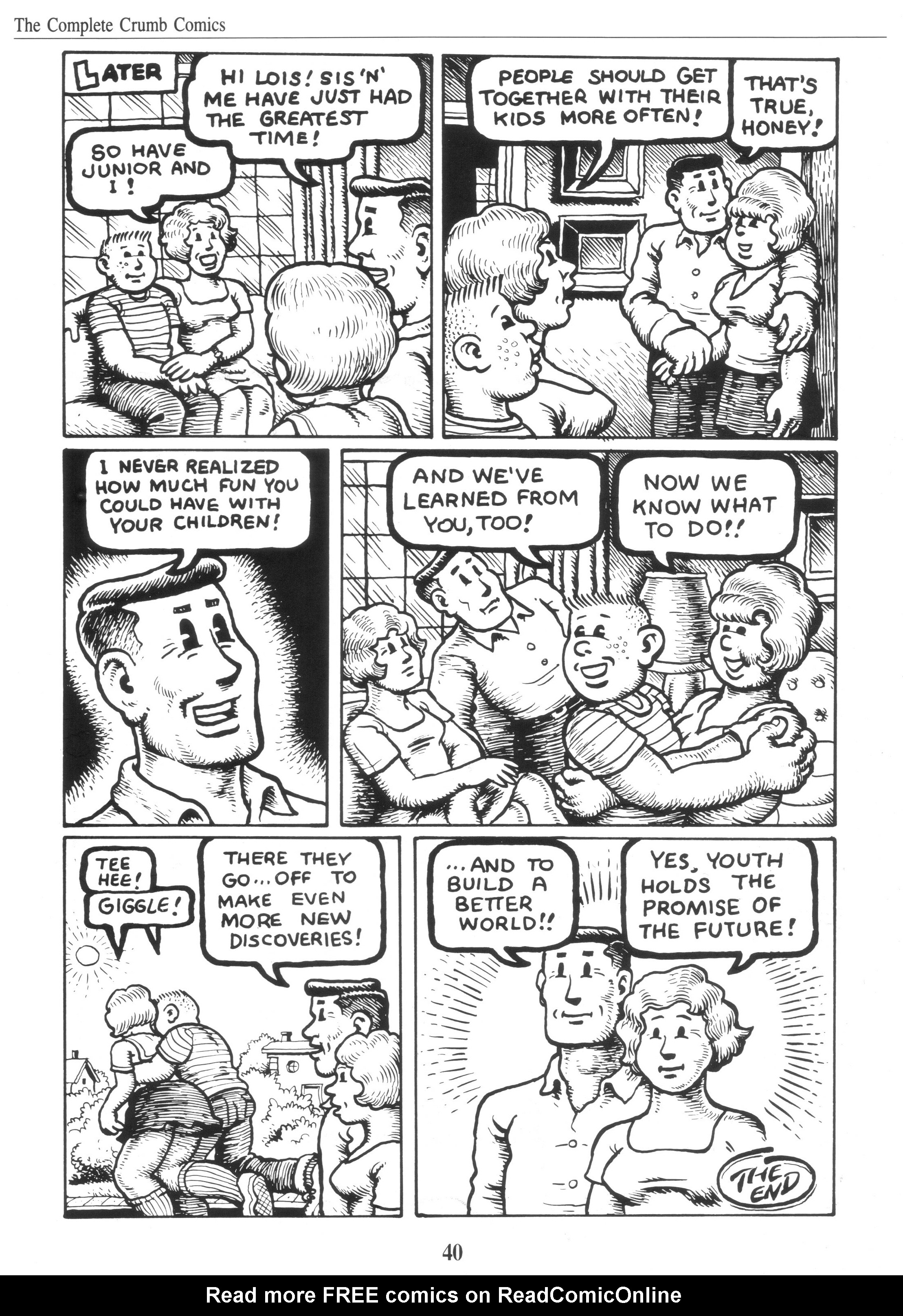 Read online The Complete Crumb Comics comic -  Issue # TPB 6 - 50