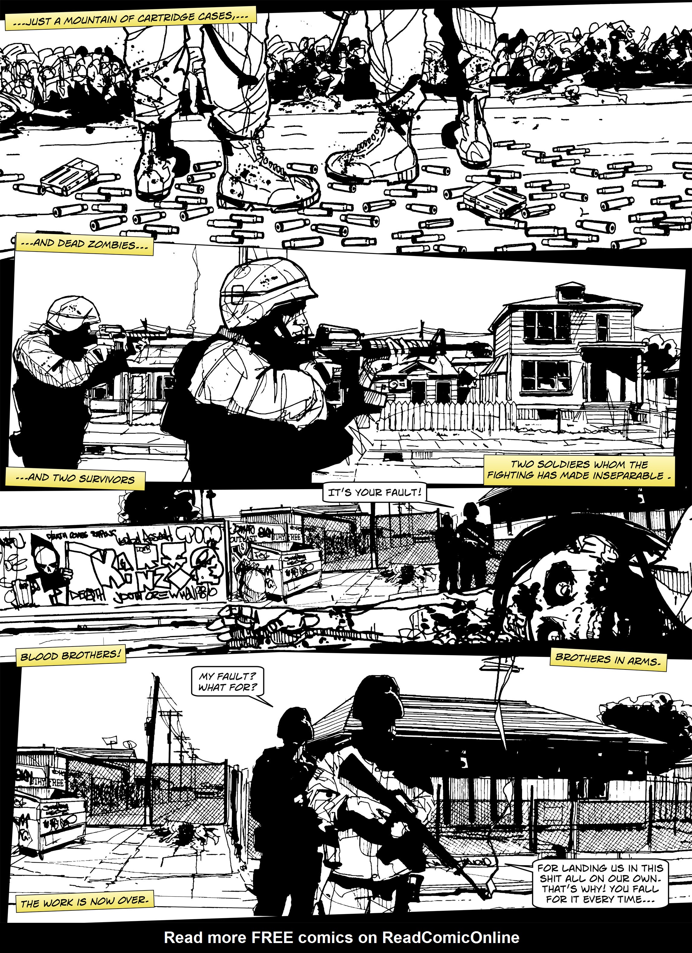 Read online Zombie International comic -  Issue #3 - 16