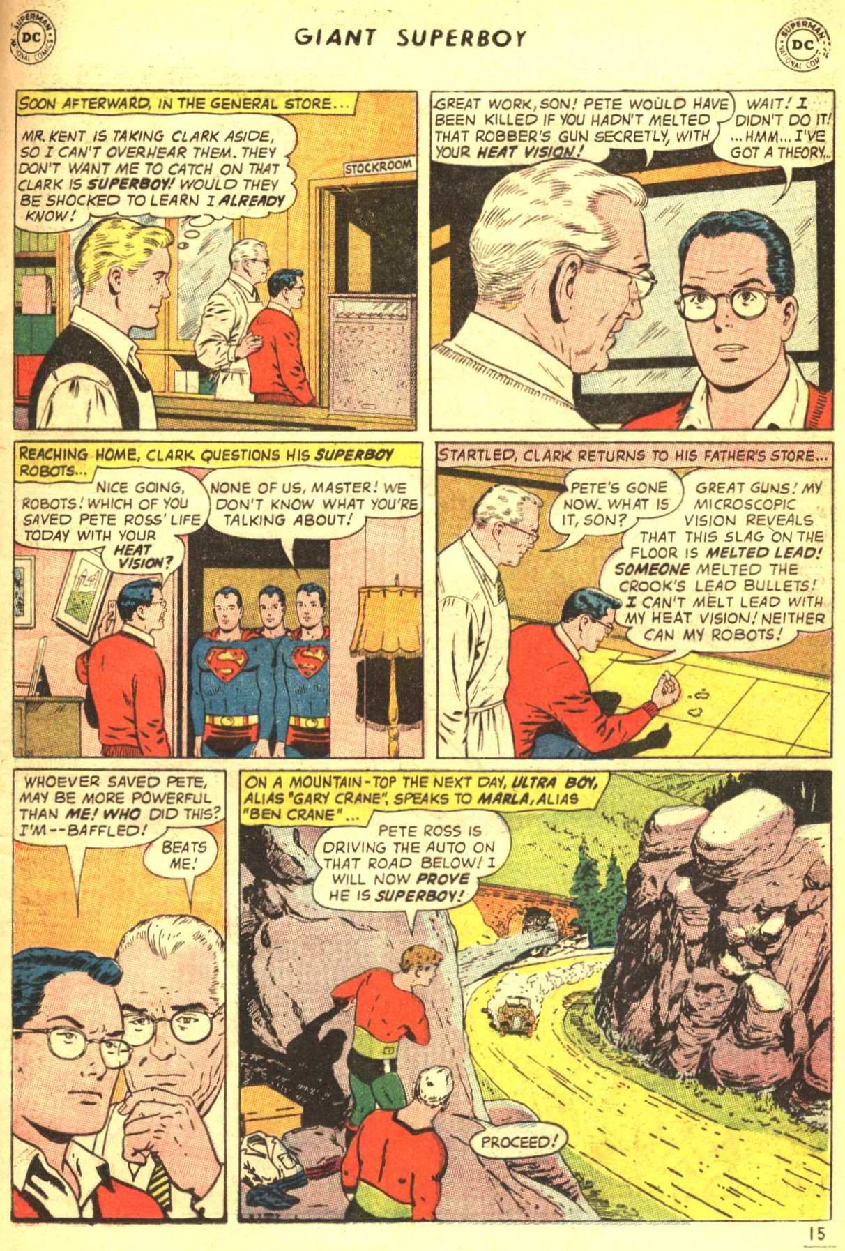 Read online Superboy (1949) comic -  Issue #147 - 15