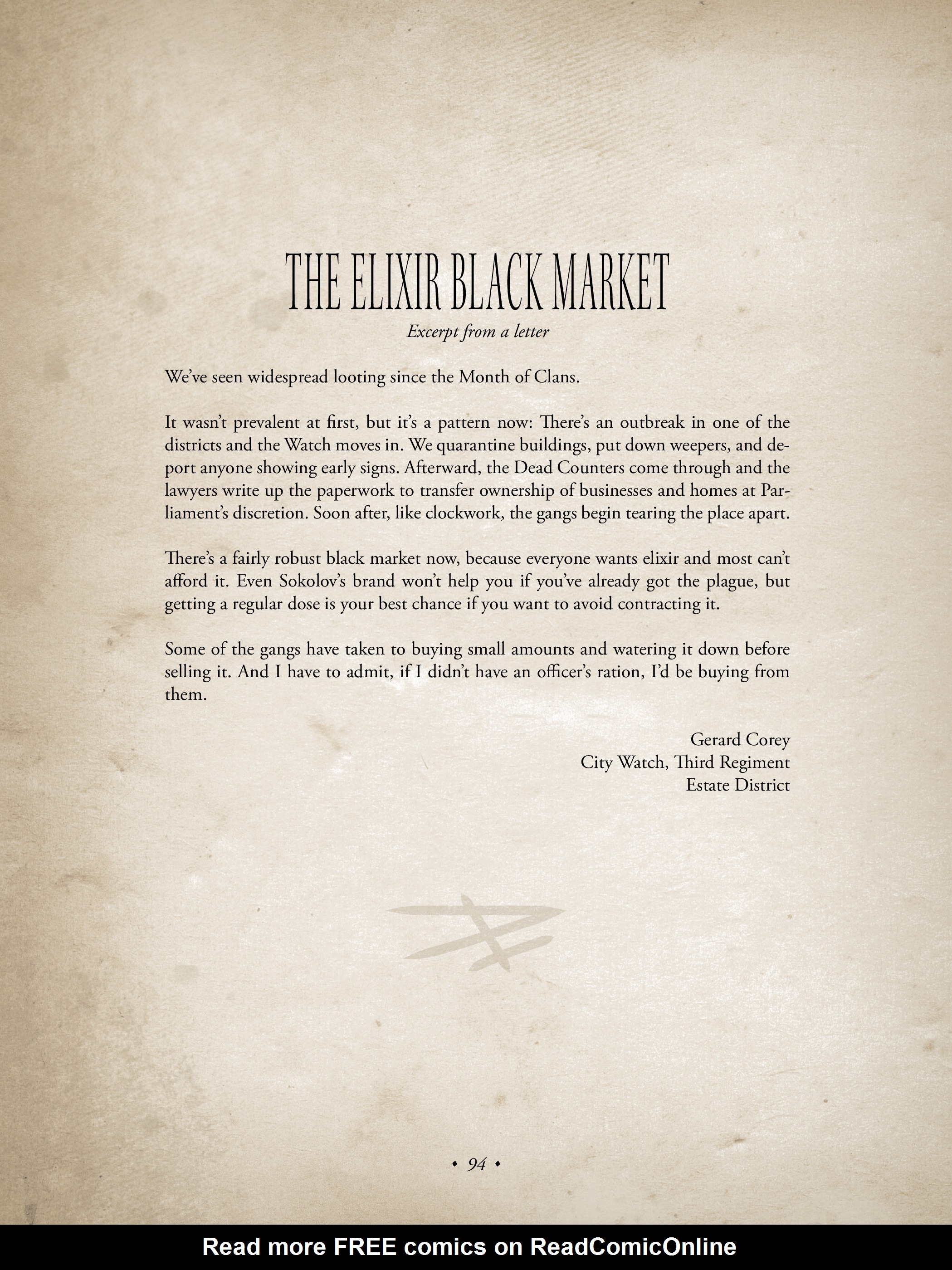 Read online Dishonored: The Dunwall Archives comic -  Issue # TPB (Part 1) - 85