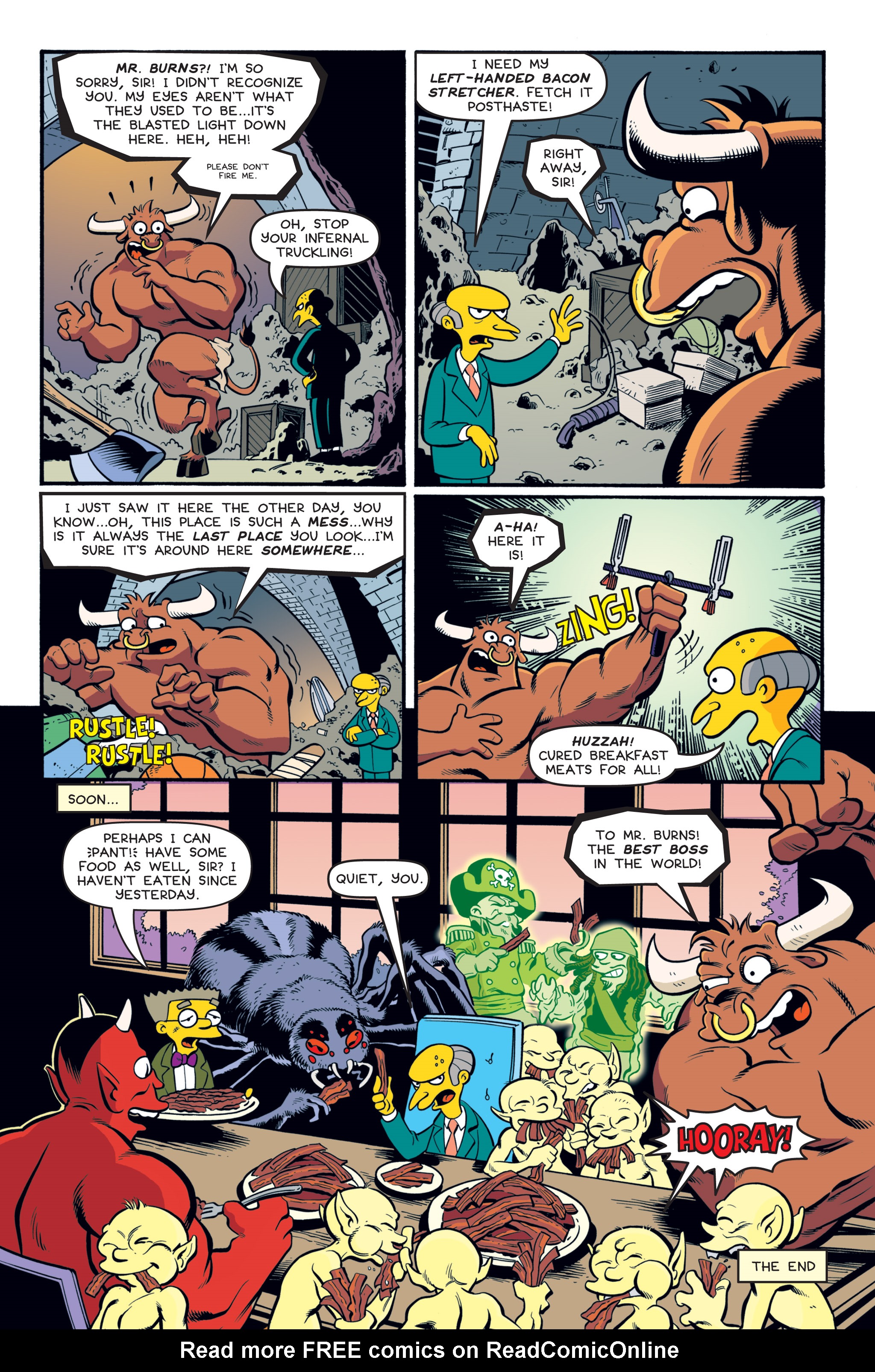 Read online Free Comic Book Day 2014 comic -  Issue # Bongo Comics Free-For-All - 18