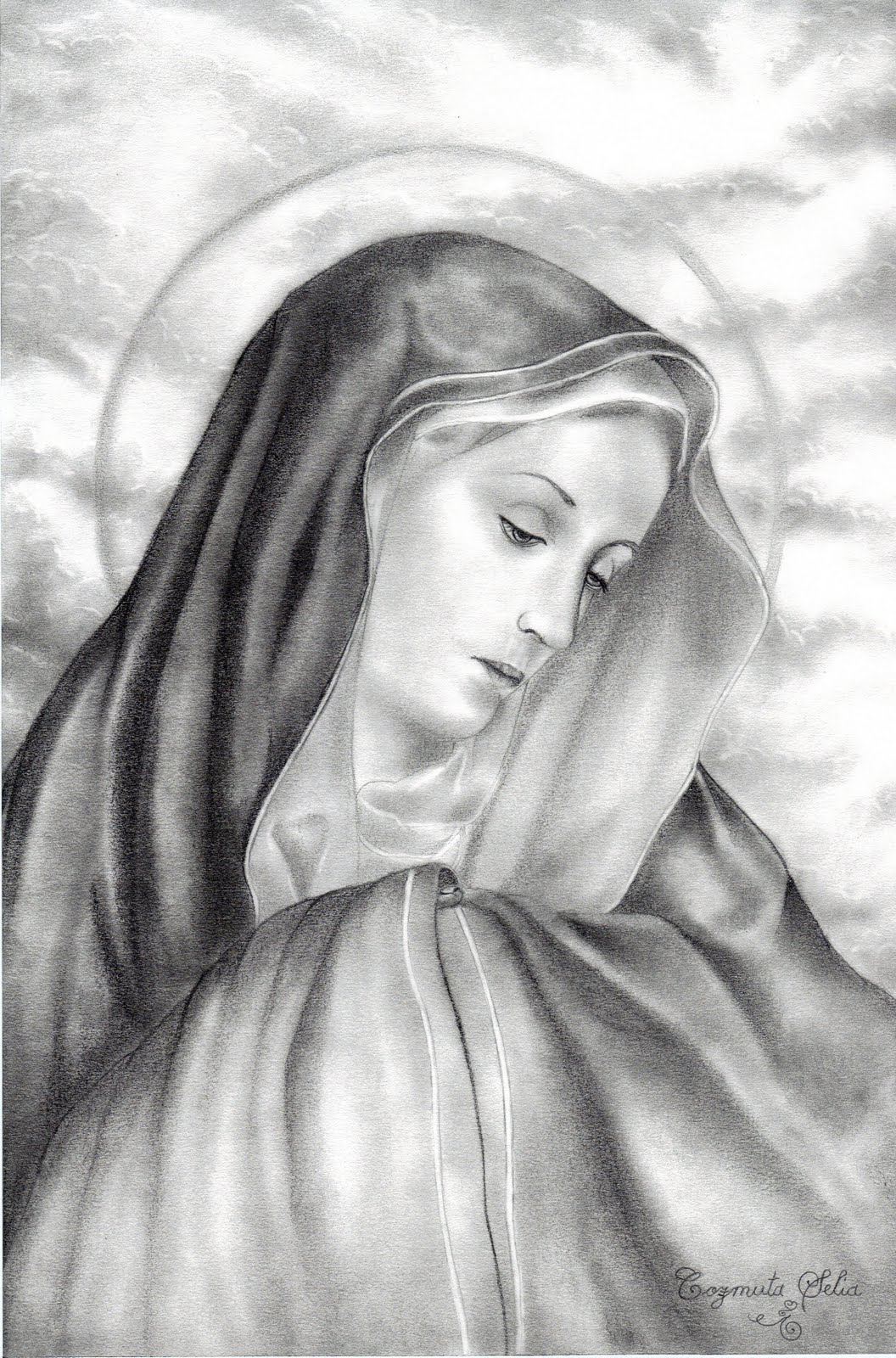 Selia's art space: Virgin Mary (3)