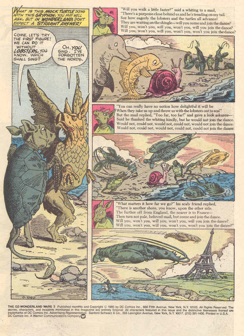 Read online The Oz-Wonderland War comic -  Issue #3 - 3