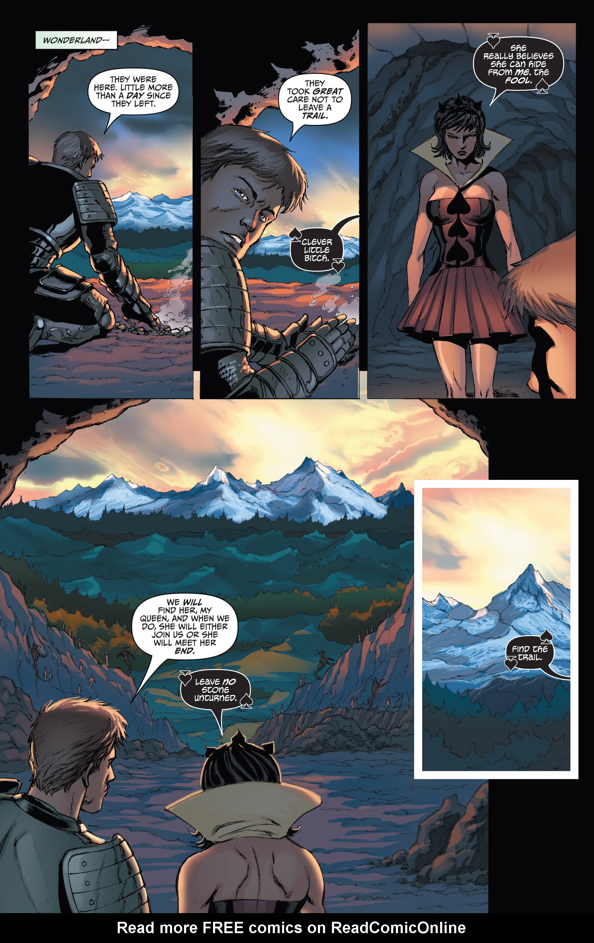 Read online Grimm Fairy Tales presents Wonderland comic -  Issue #6 - 12