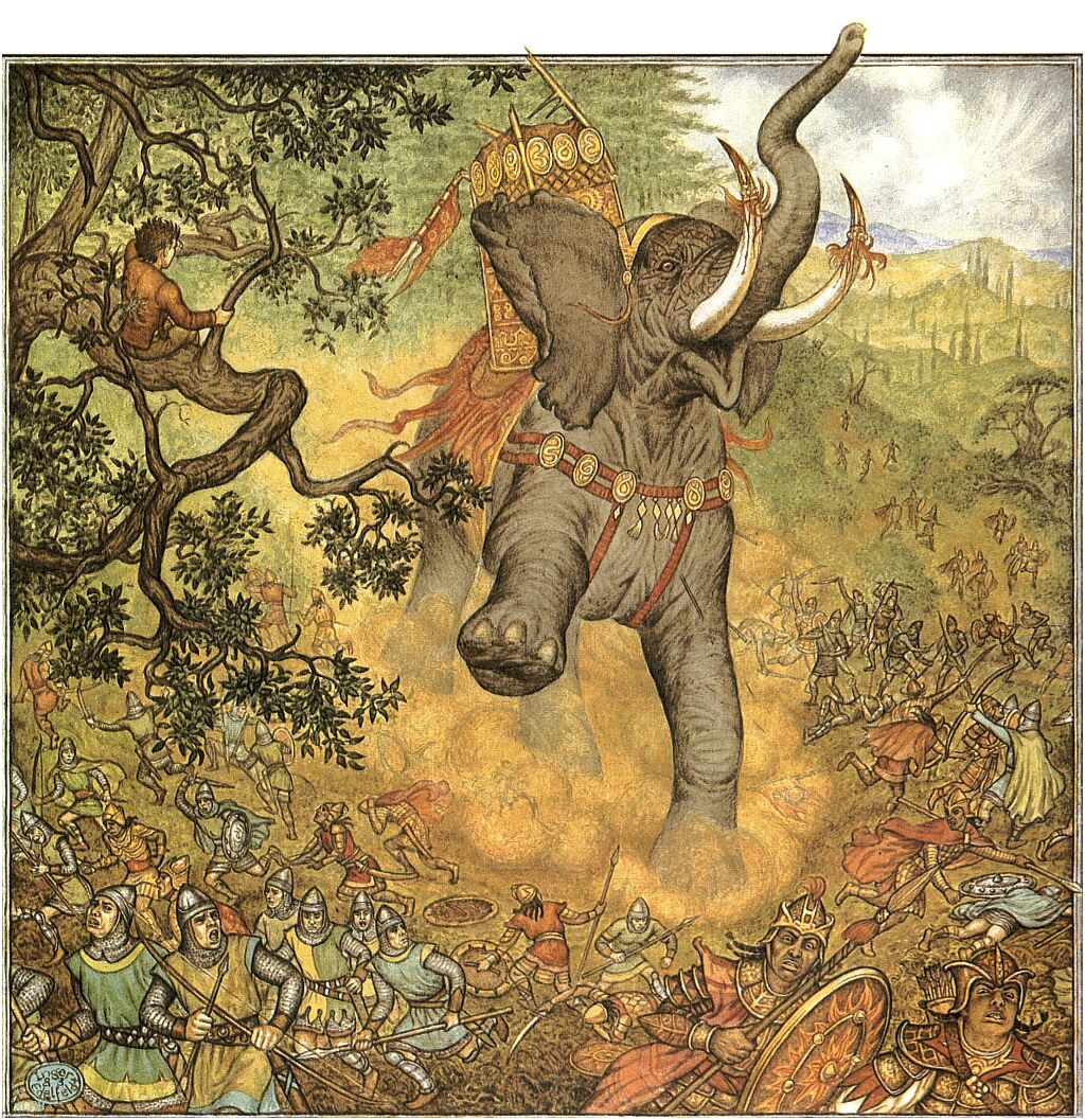 Read online Tolkien's World - Paintings of Middle-Earth comic -  Issue # TPB (Part 1) - 89