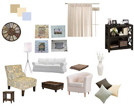 Living Room Inspiration Board