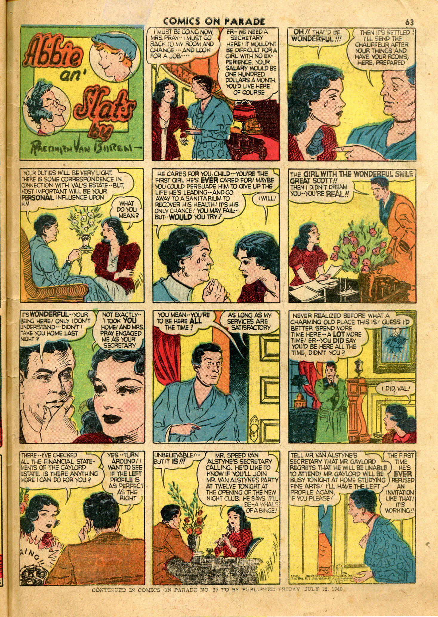 Read online Comics on Parade comic -  Issue #28 - 65