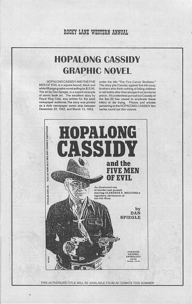 Read online Rocky Lane Western Annual comic -  Issue # Full - 40