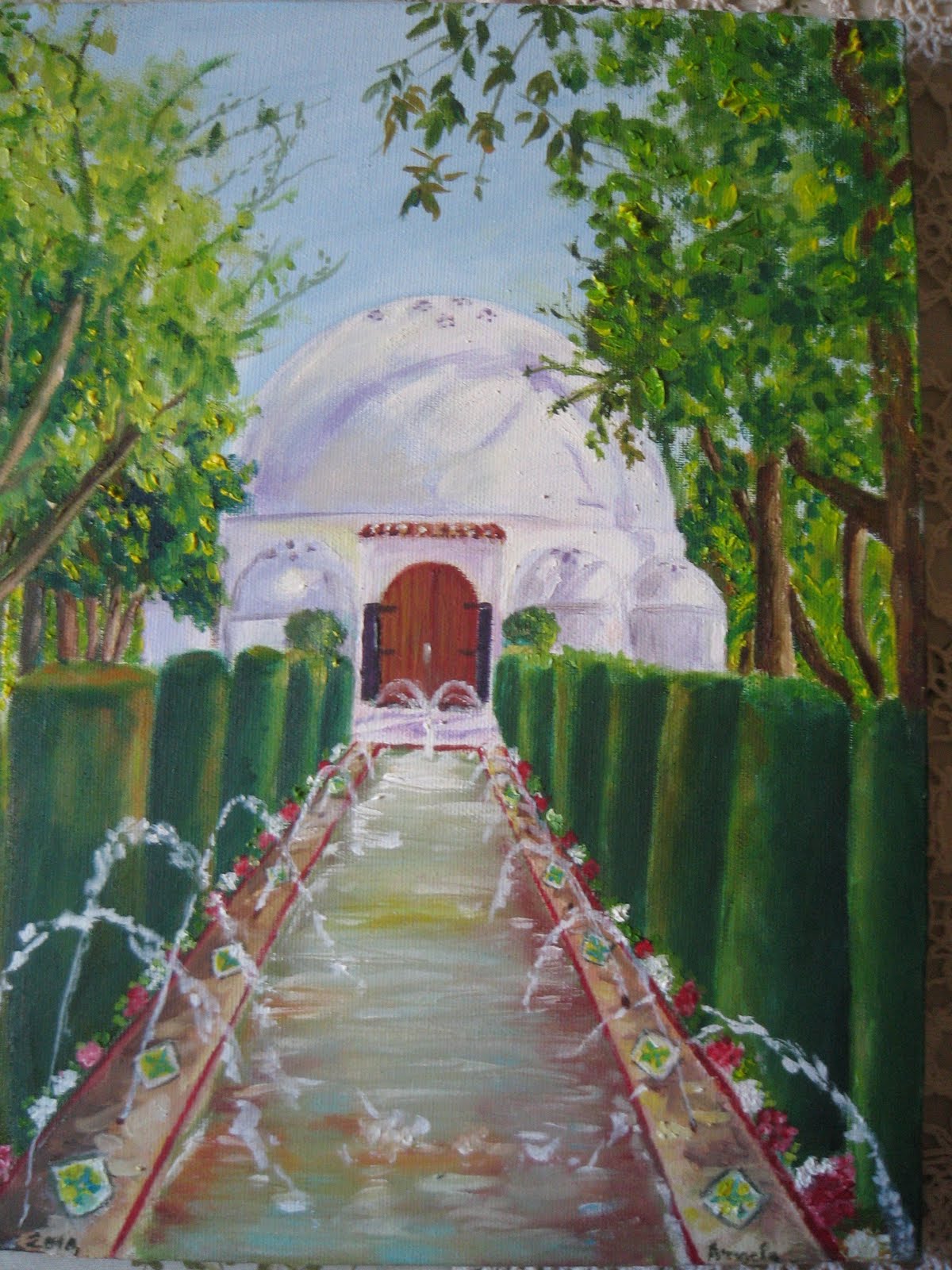 Y Sevilla... Los cuadros que he