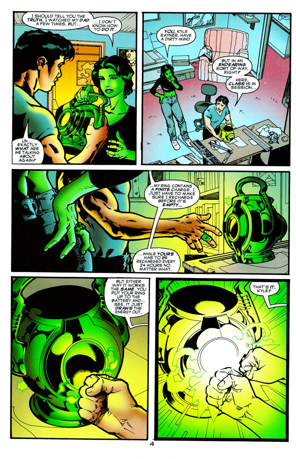 Read online Green Lantern 3-D comic -  Issue # Full - 5