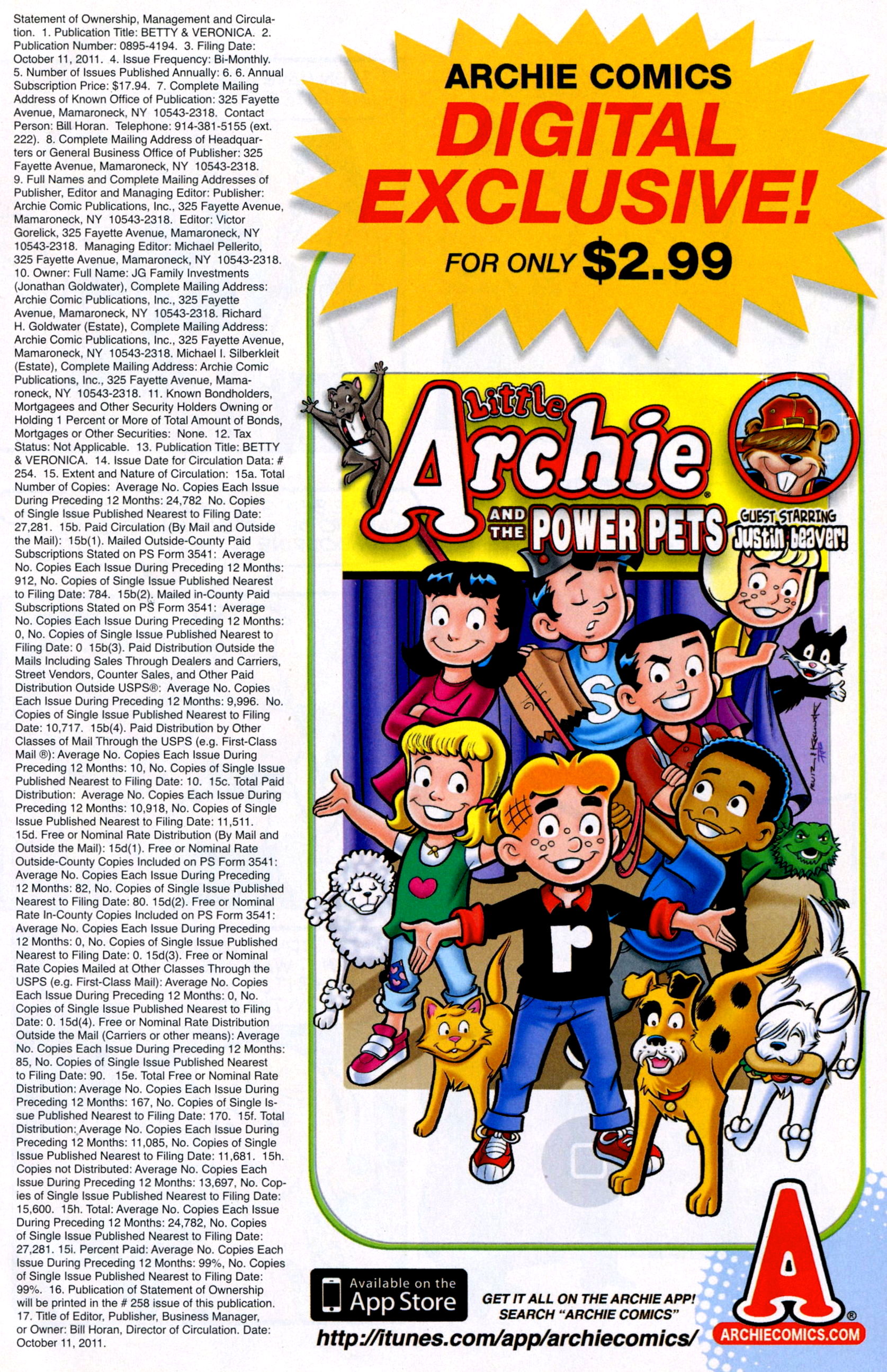 Read online Betty and Veronica (1987) comic -  Issue #258 - 19