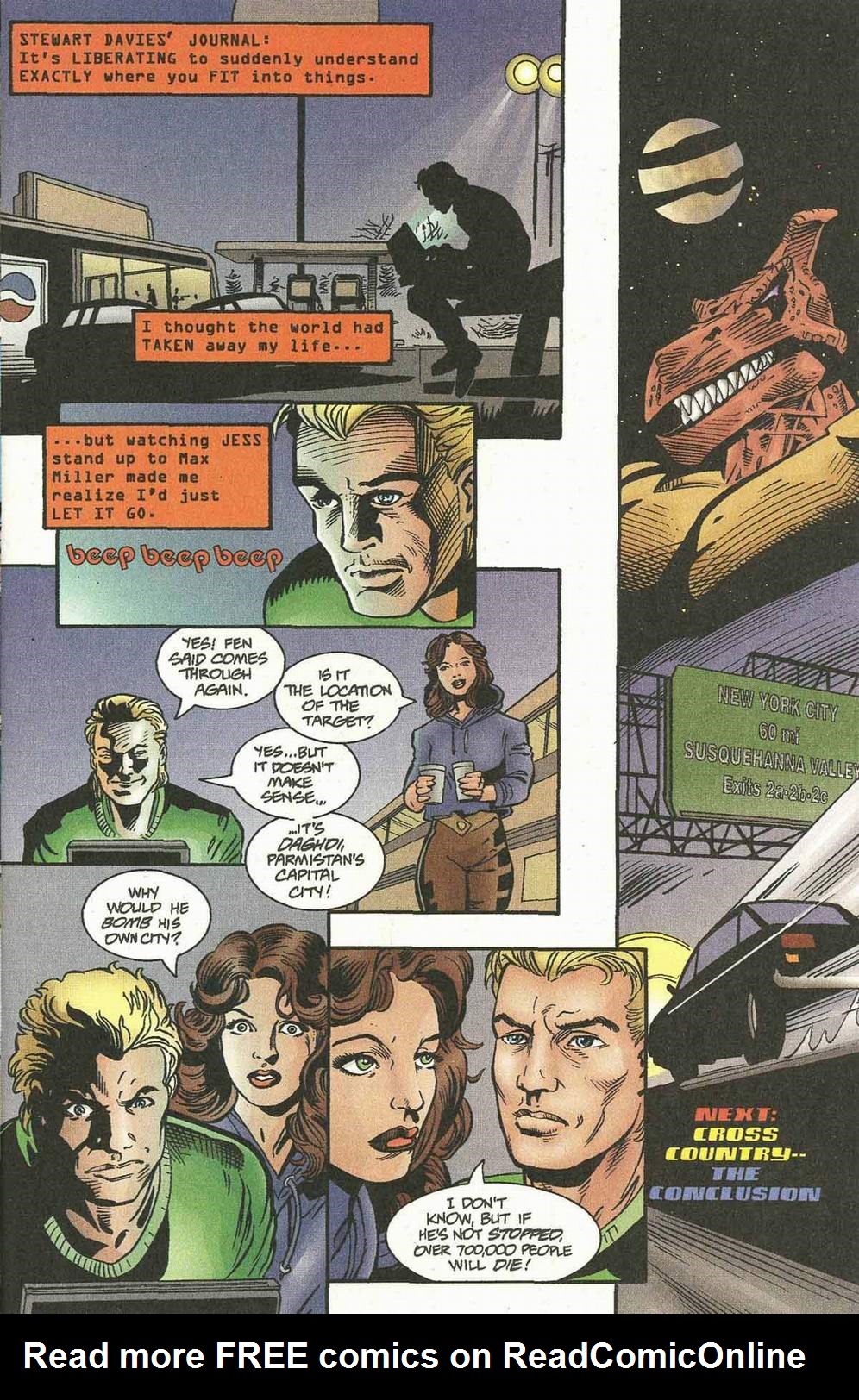 Read online Leonard Nimoy's Primortals (1995) comic -  Issue #15 - 21